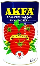 Akfa domates salçası 4300 g, toptan salça