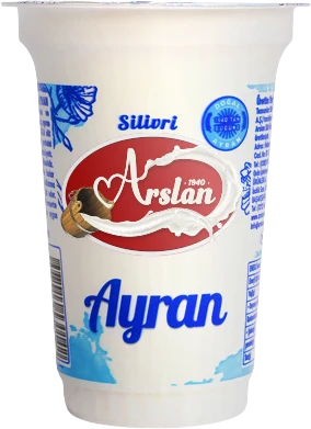 Silivri Arslan tam yağlı ayran 200 ml bardak