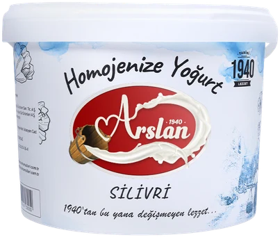 Arslan homojenize yoğurt 10 kg kova