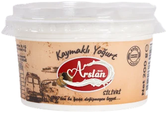 Silivri Arslan tipi kaymaklı yoğurt