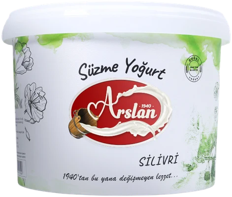 Arslan süzme yoğurt 5 kg