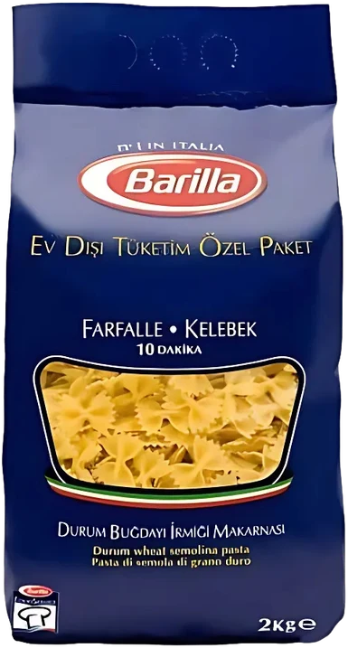 Barilla Farfalle kelebek makarna 2 kg
