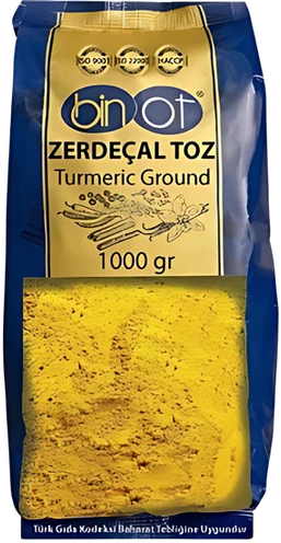 Binot zerdeçal toz 1000 g