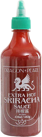 Dragon Pearl extra hot sriracha sauce 430 ml