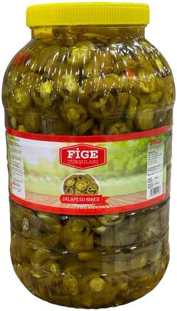 Fige jalapeno biber turşusu kavanoz 2500 g