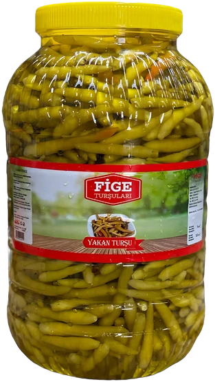 Fige yakan biber turşusu kavanoz 2200 g