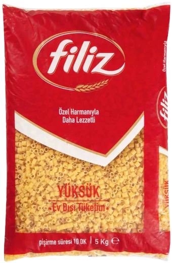 Filiz yüksük makarna 5 kg