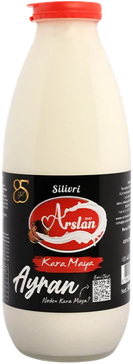 Silivri Arslan Kara Maya ayran 1 litre, toptan ayran