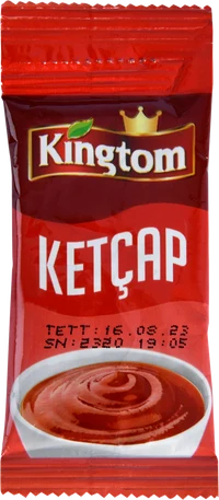 Kingtom ketçap porsiyonluk paket