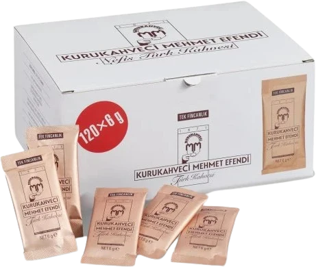 Mehmet Efendi 120×6 g folyo ambalaj kutu