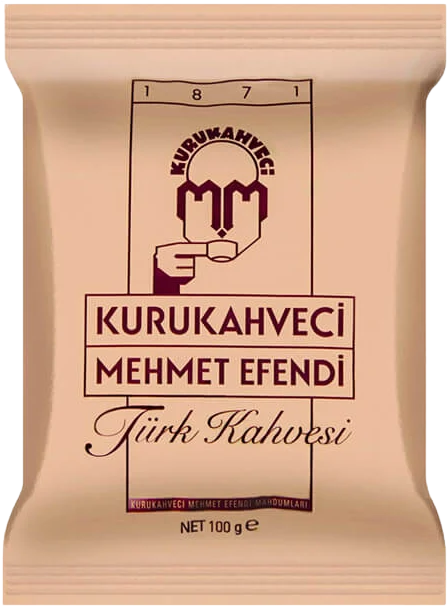 Kurukahveci Mehmet Efendi Türk kahvesi 100 g folyo