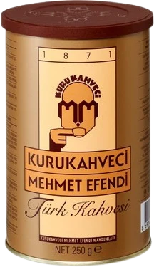Kurukahveci Mehmet Efendi Türk kahvesi 250 g teneke