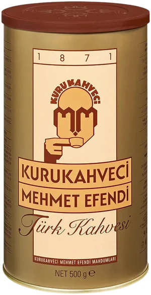 Kurukahveci Mehmet Efendi Türk kahvesi 500 g teneke