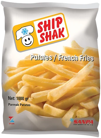 Ship Shak parmak patates 1000 g, Sanpa