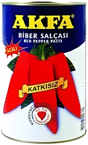 Akfa acı biber salçası katkısız
