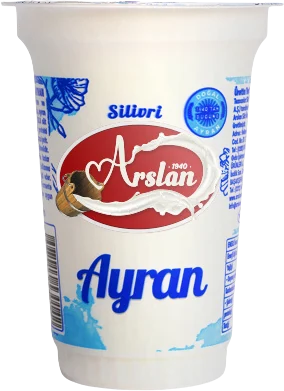 Silivri Arslan tam yağlı ayran 200 ml bardak