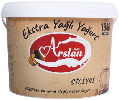 Arslan ekstra yağlı yoğurt 10 kg