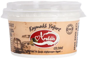 Silivri Arslan tipi kaymaklı yoğurt
