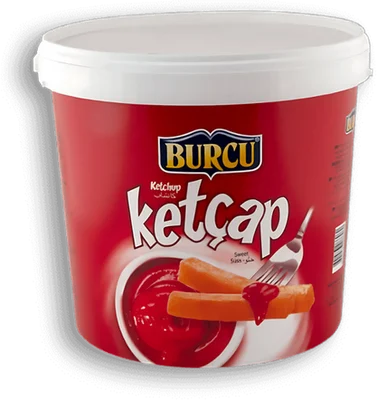 Burcu ketçap 9 kg kova