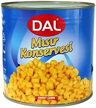 Dal mısır konservesi sweet corn