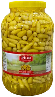 Fige biberiye biber turşusu kavanoz 2500 g
