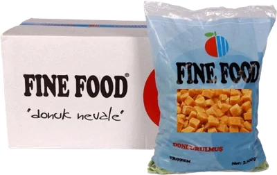 Fine Food donuk havuç 10/10 küp kesim 2,5 kg