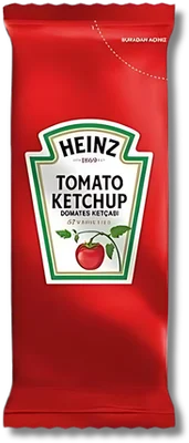 Heinz ketçap porsiyonluk paket