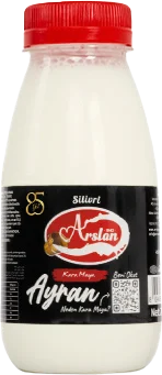 Silivri Arslan Kara Maya ayran 245 ml pet şişe, toptan ayran