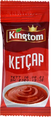 Kingtom ketçap porsiyonluk paket