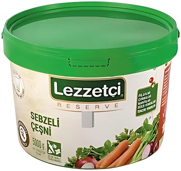 Lezzetçi Reserve sebzeli çeşni 5 kg