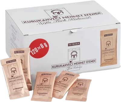 Mehmet Efendi 120×6 g folyo ambalaj kutu
