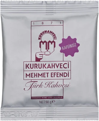 Mehmet Efendi kafeinsiz Türk kahvesi 50 g folyo