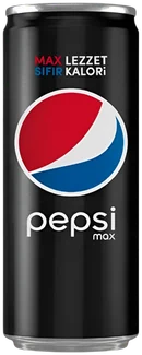 Pepsi Max şekersiz 330 ml kutu